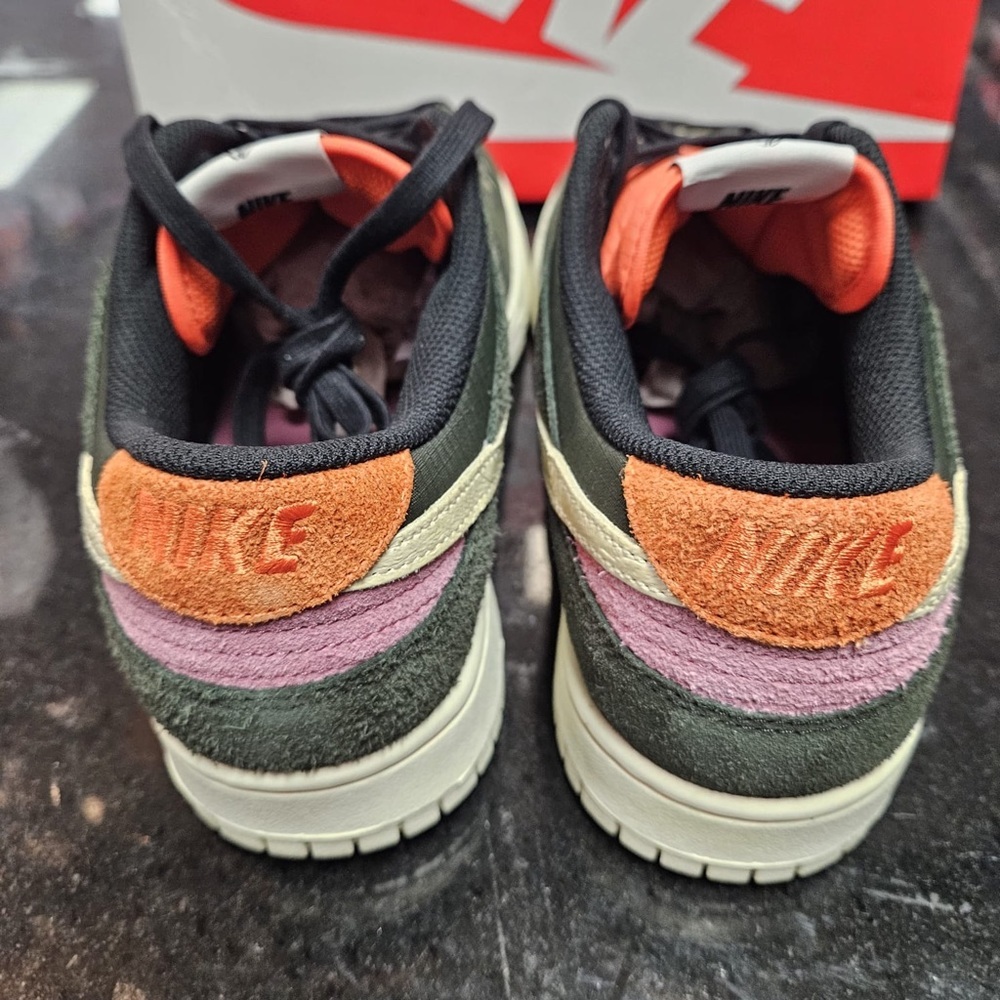 Sz various Nike Dunk Low Rainbow Trout FN7523-300 Men's - Picture 11 of 15